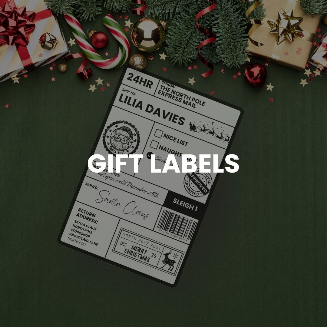 Personalised Gift Labels