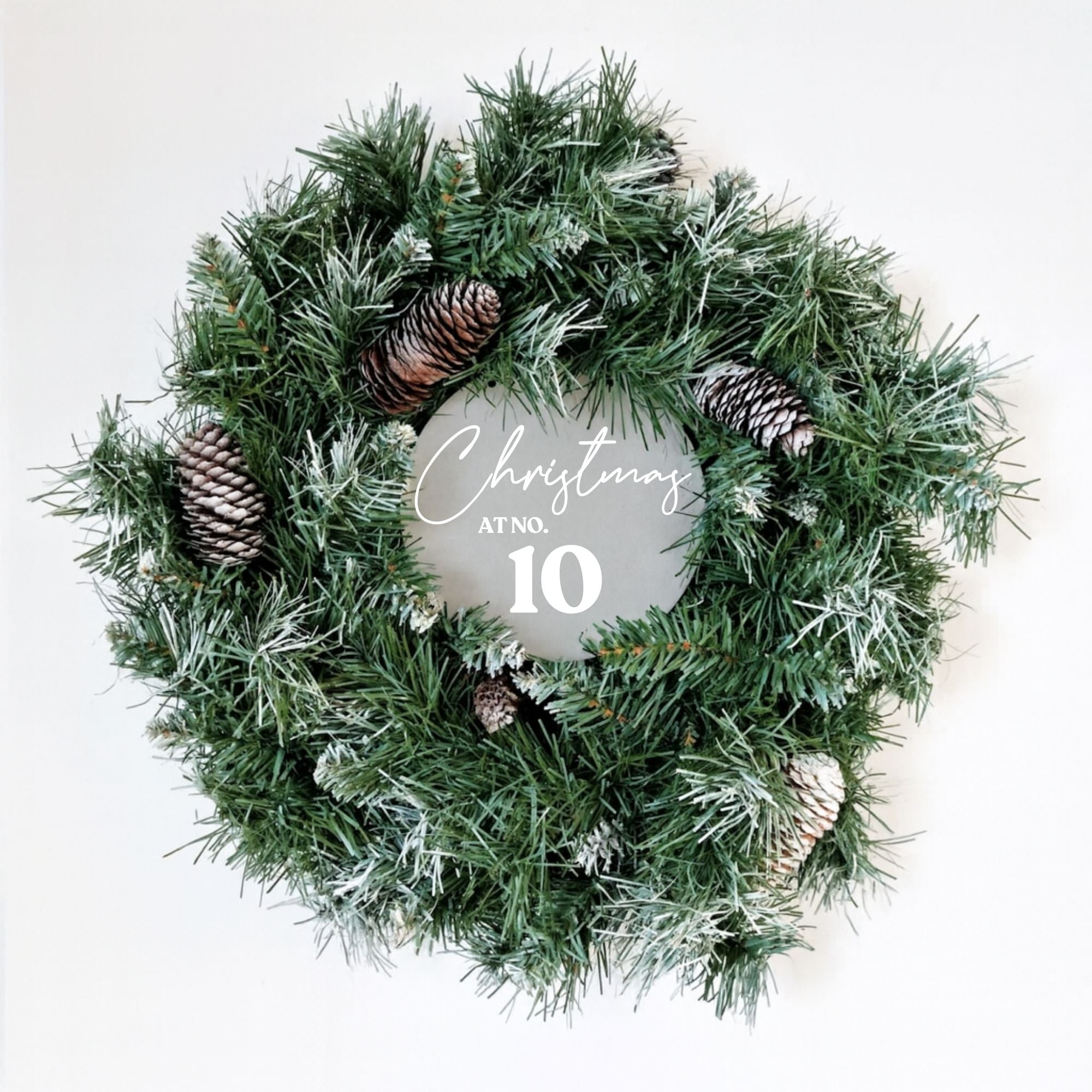 Personalised Wreath Centre - House Number