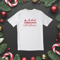 Personalised Christmas T-Shirt – Family Name Sleigh Design