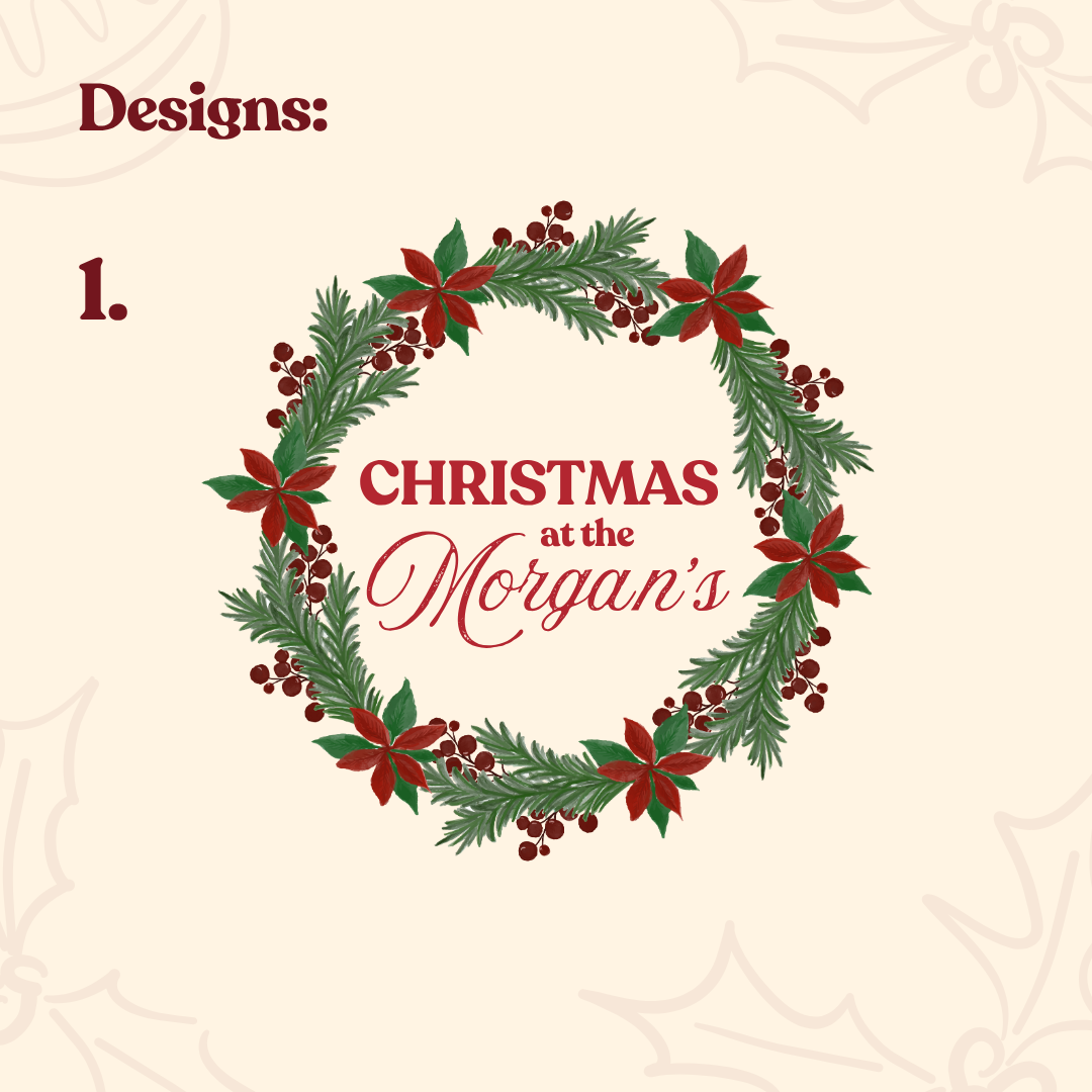 DIY Print at Home - Family Christmas T-Shirt