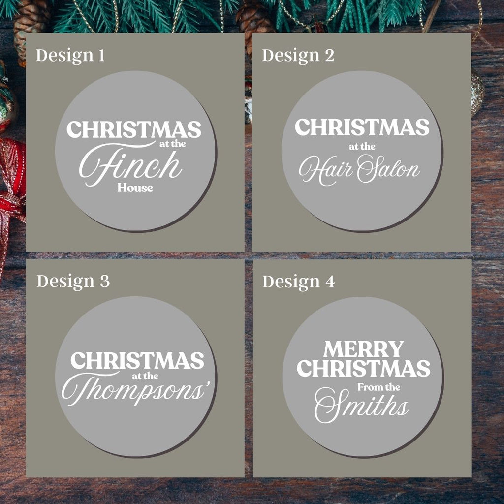 Handmade Wreath Sign - Personalised